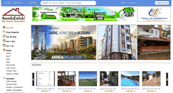 Desktop Screenshot of anindaemlak.com
